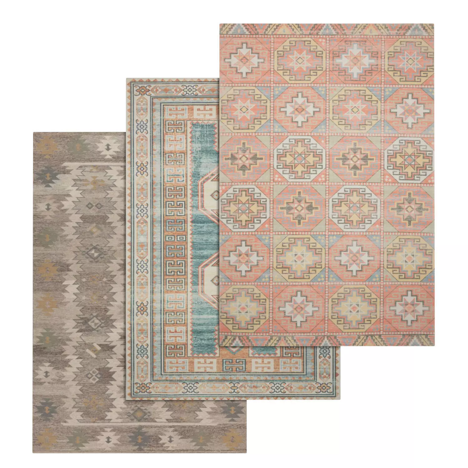 Rug Set 1150 3D model_0