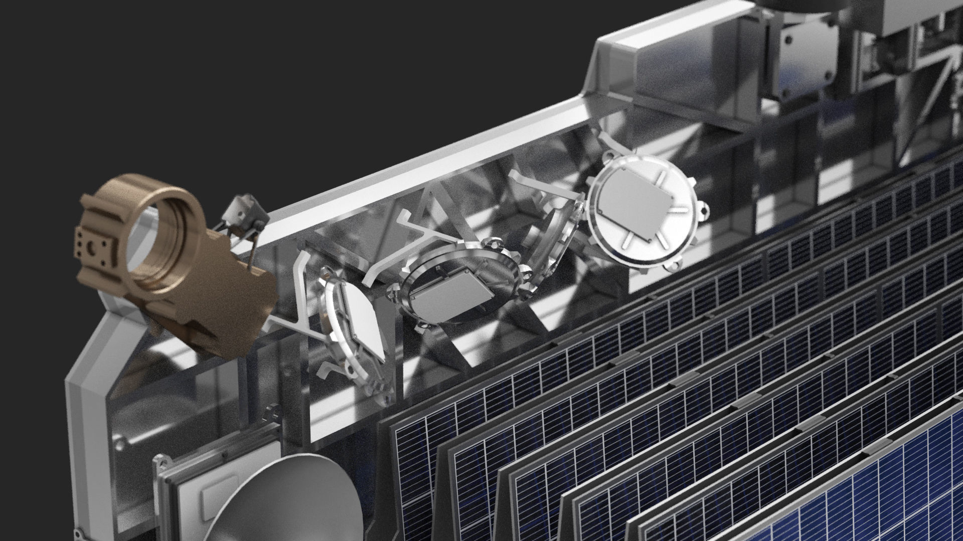 SpaceX Starlink Satellite  3D model_14