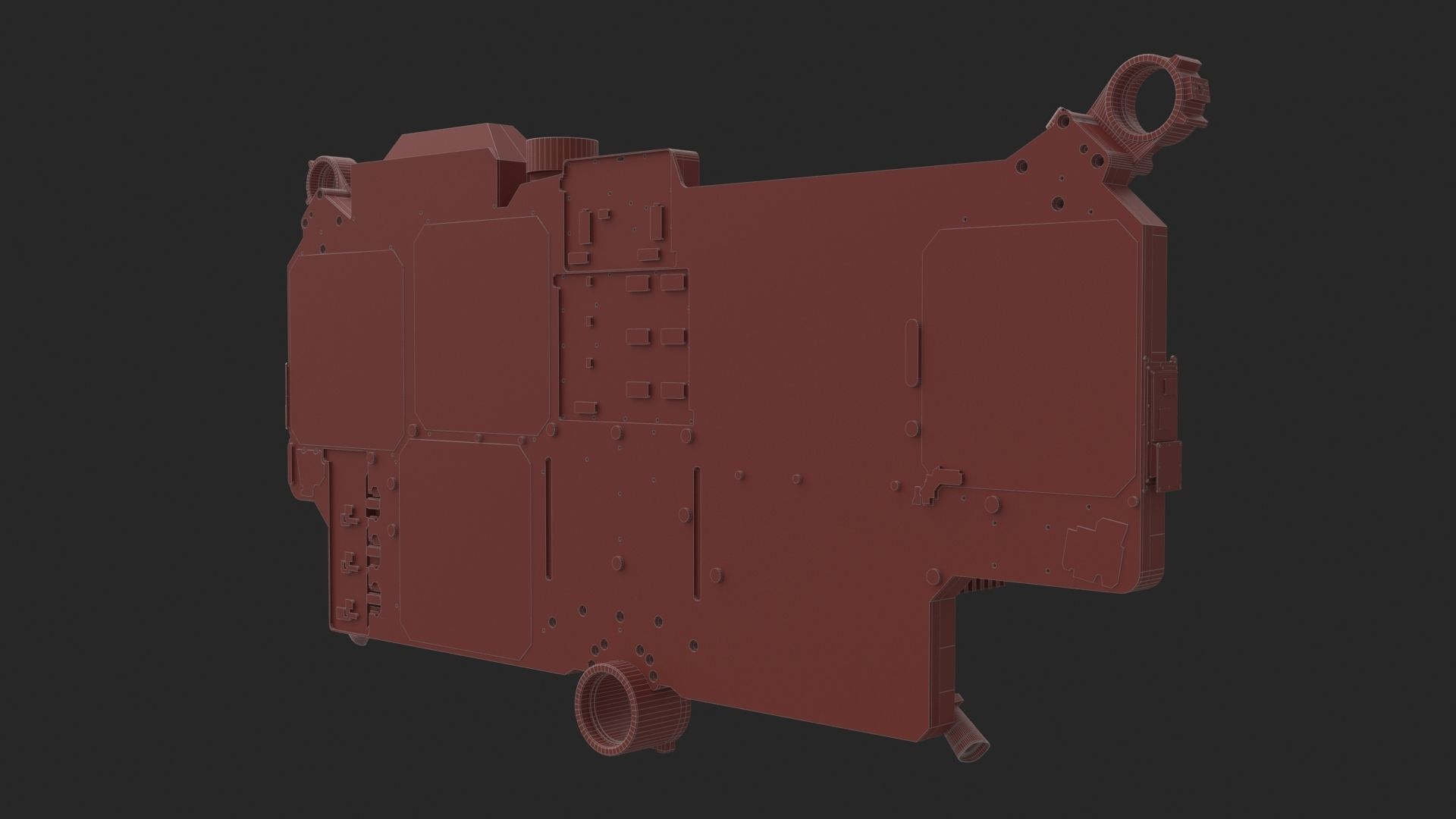 SpaceX Starlink Satellite  3D model_16