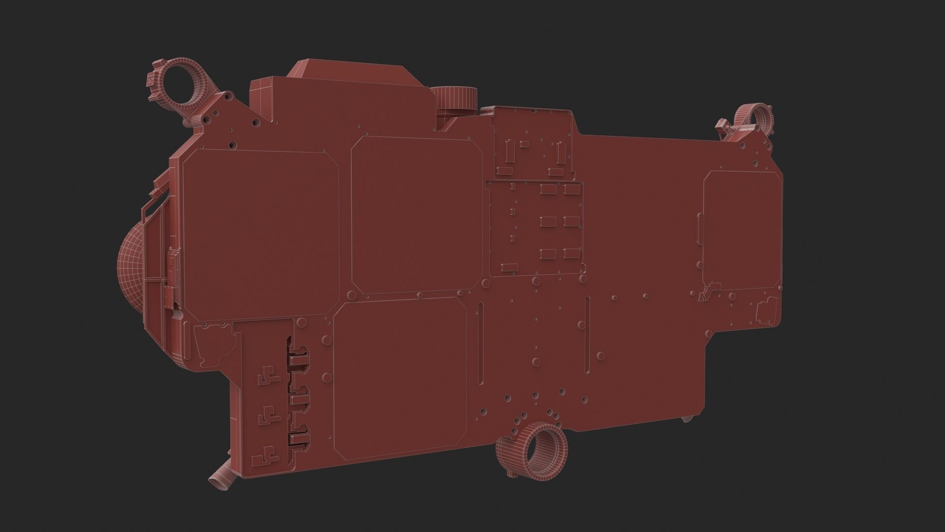 SpaceX Starlink Satellite  3D model_15