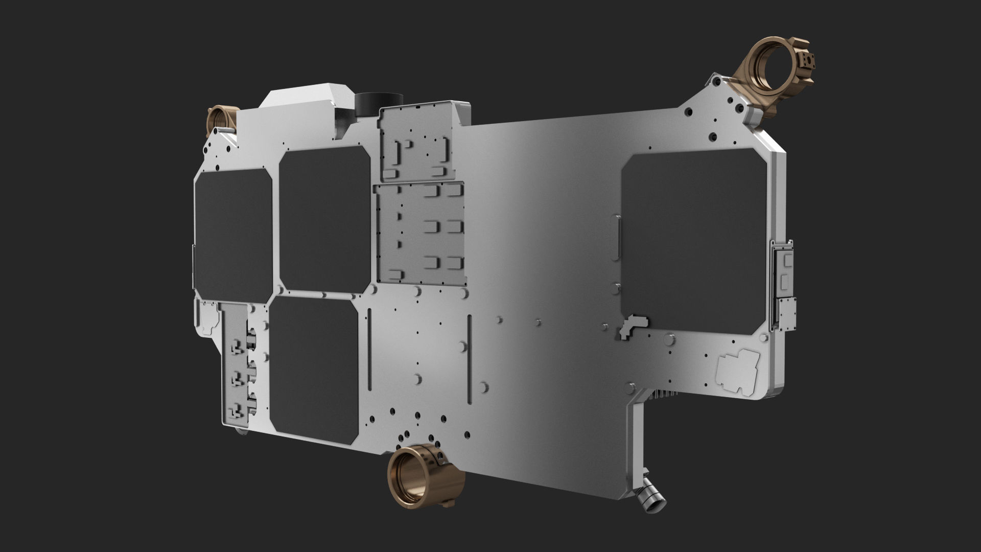 SpaceX Starlink Satellite  3D model_3