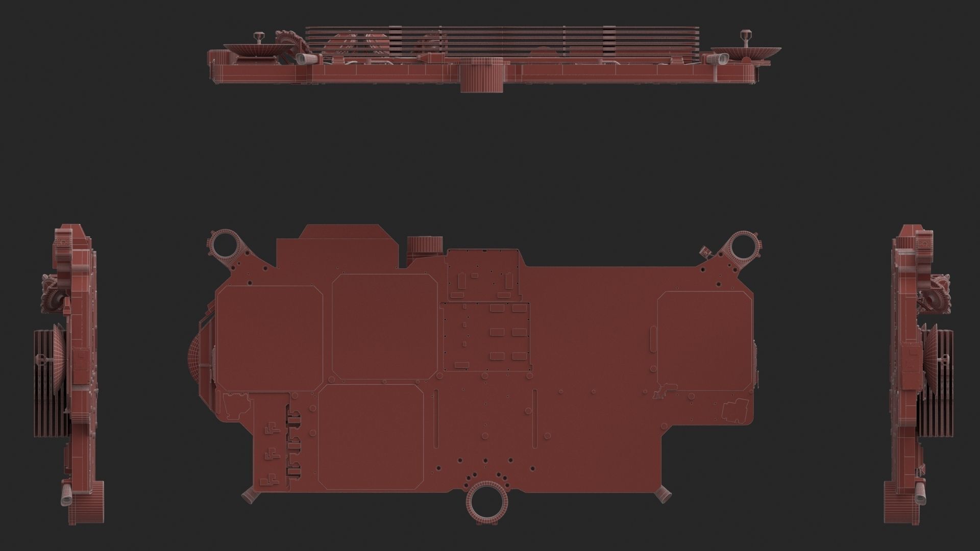 SpaceX Starlink Satellite  3D model_19