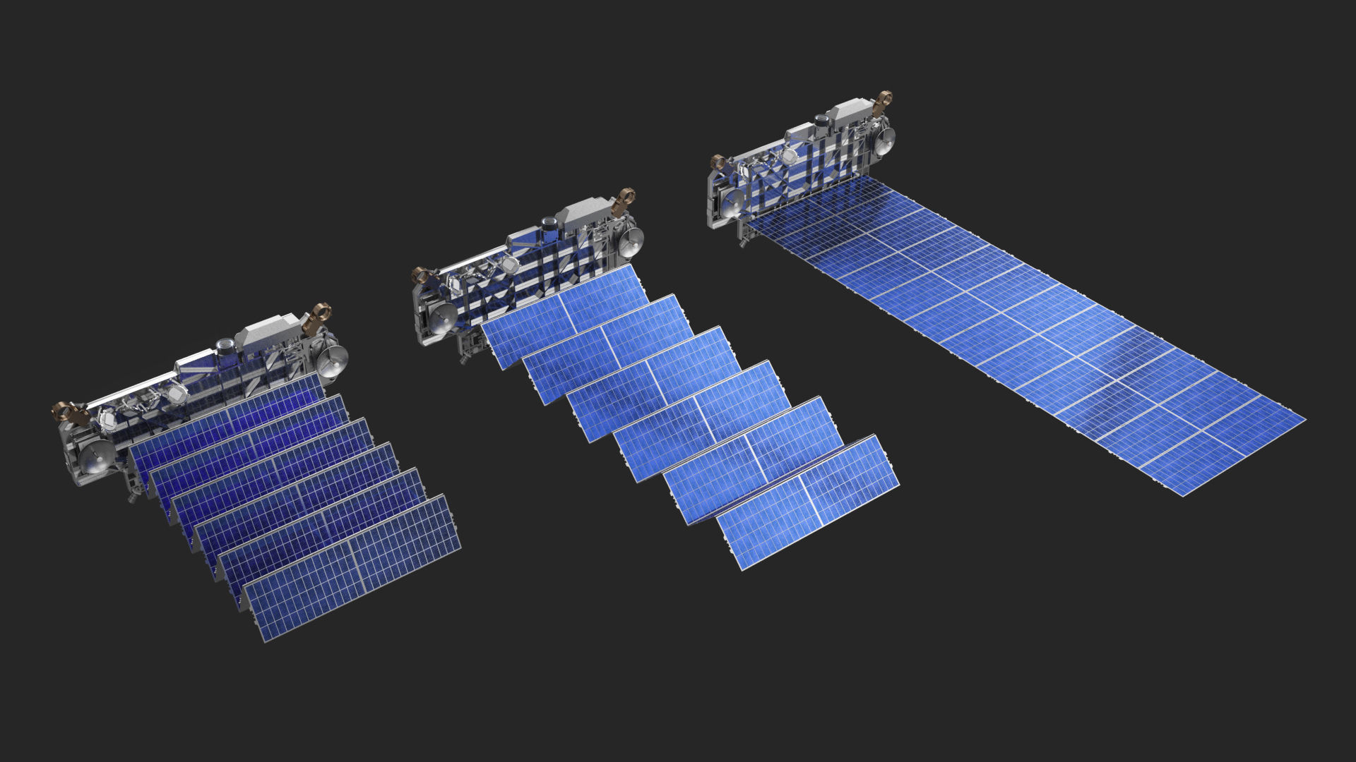 SpaceX Starlink Satellite  3D model_9