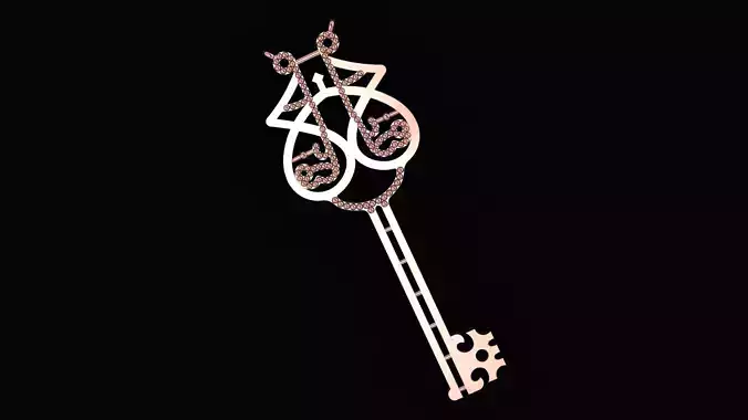 Unique Key Necklace