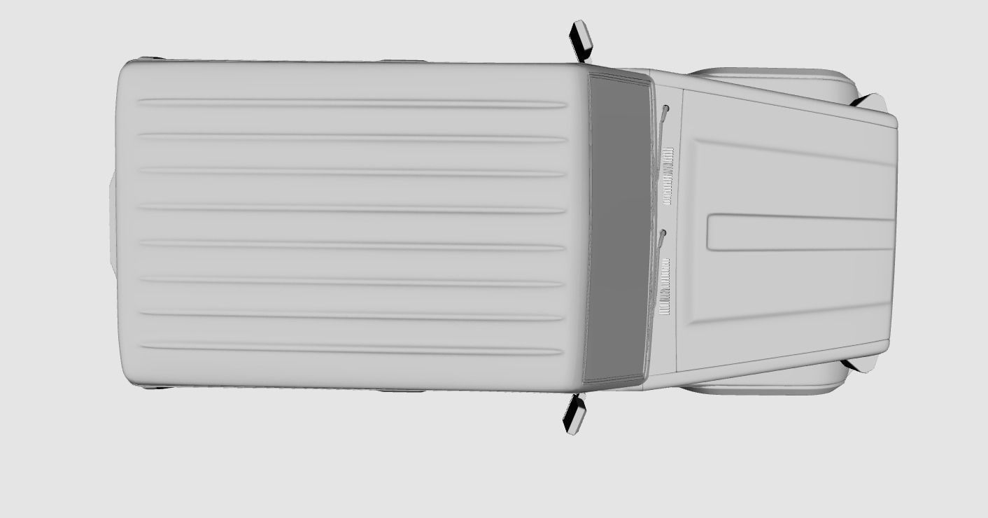 Toyota Land Cruiser Fzj 71 3D model_26