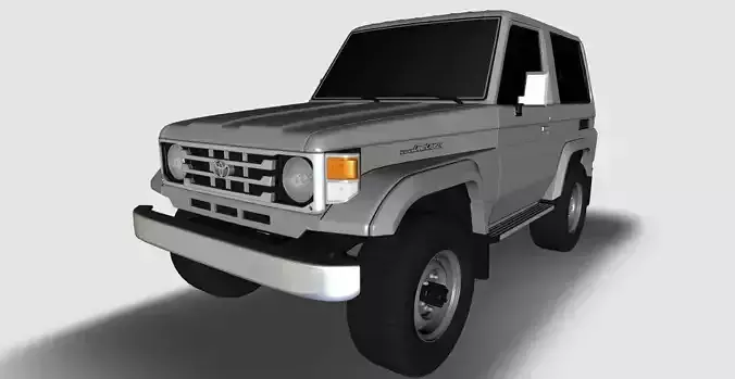 Toyota Land Cruiser Fzj 71 3D model