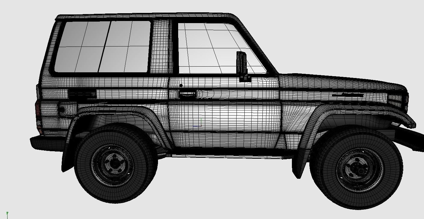 Toyota Land Cruiser Fzj 71 3D model_16