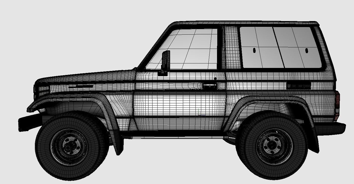 Toyota Land Cruiser Fzj 71 3D model_12