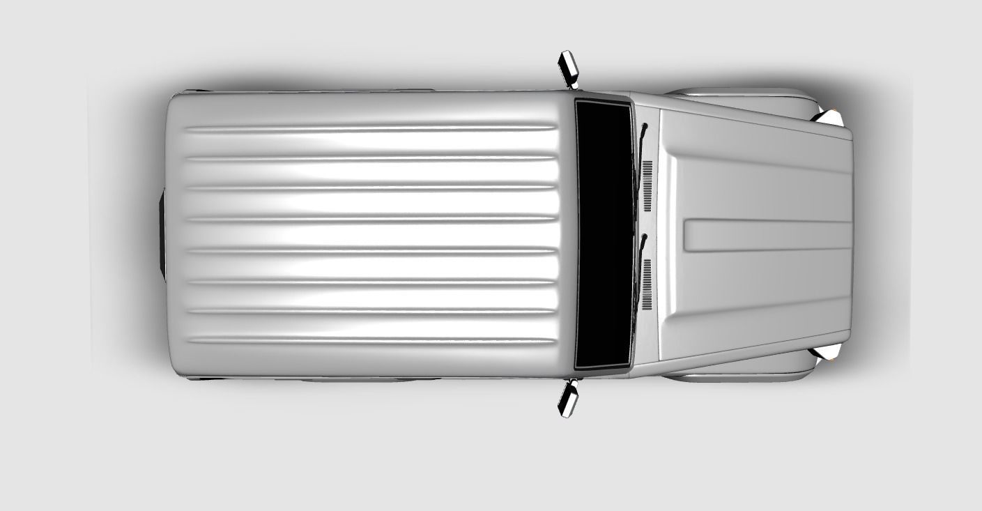 Toyota Land Cruiser Fzj 71 3D model_8