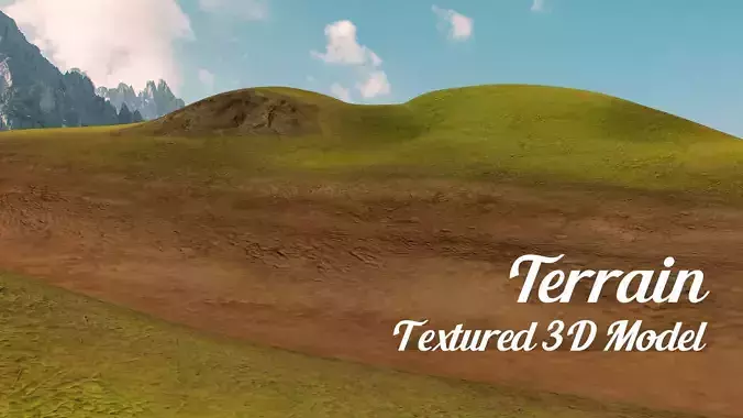 3D Terrain texture