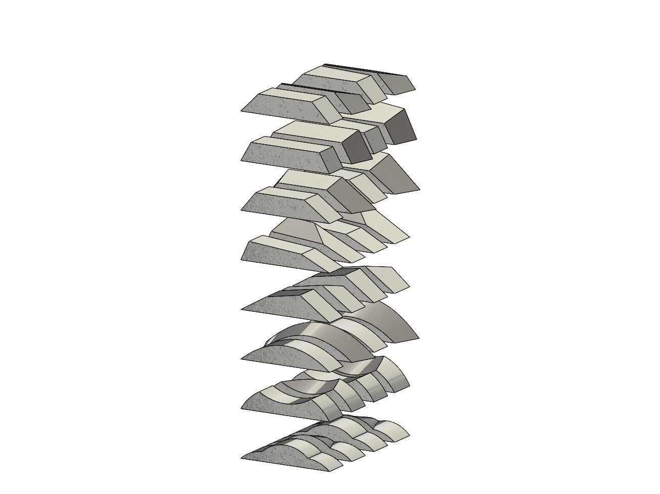 Block obstacles ramps for Rc racing and fingerboarding 3D print model_3