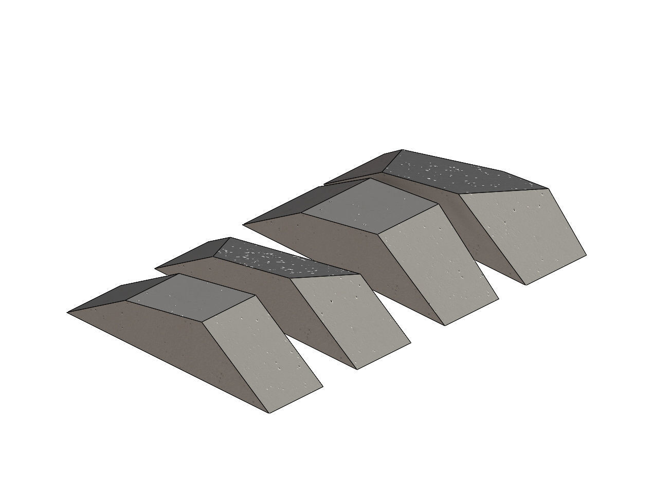 Block obstacles ramps for Rc racing and fingerboarding 3D print model_15