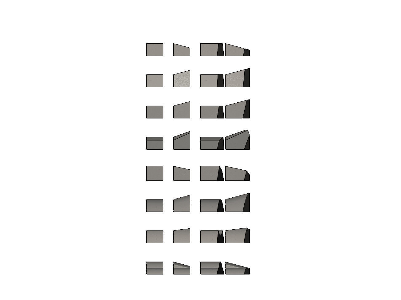 Block obstacles ramps for Rc racing and fingerboarding 3D print model_1