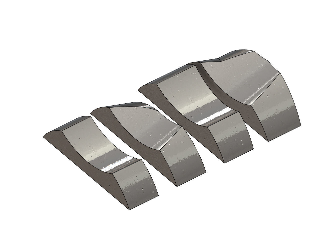 Block obstacles ramps for Rc racing and fingerboarding 3D print model_16