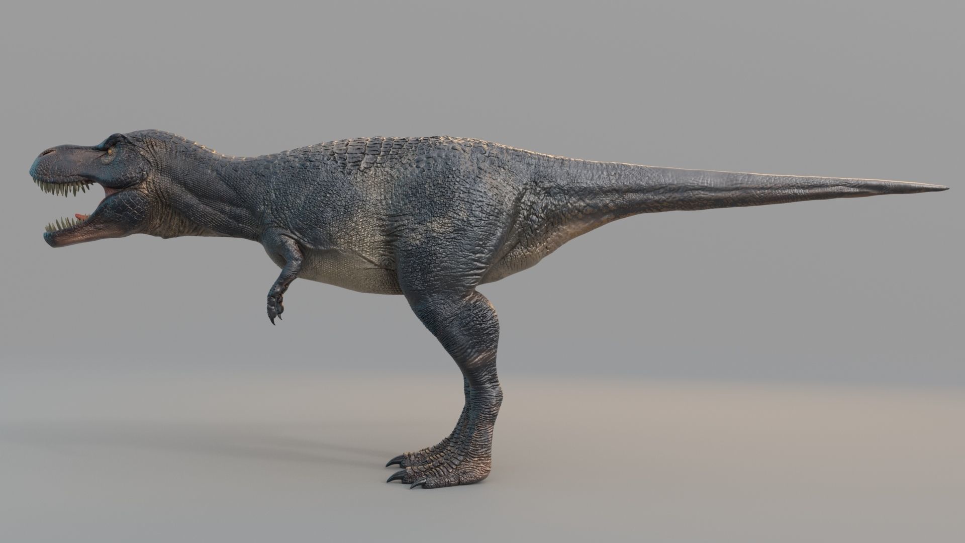 T-Rex 3D model t - rex dinosaur Low-poly 3D model_1
