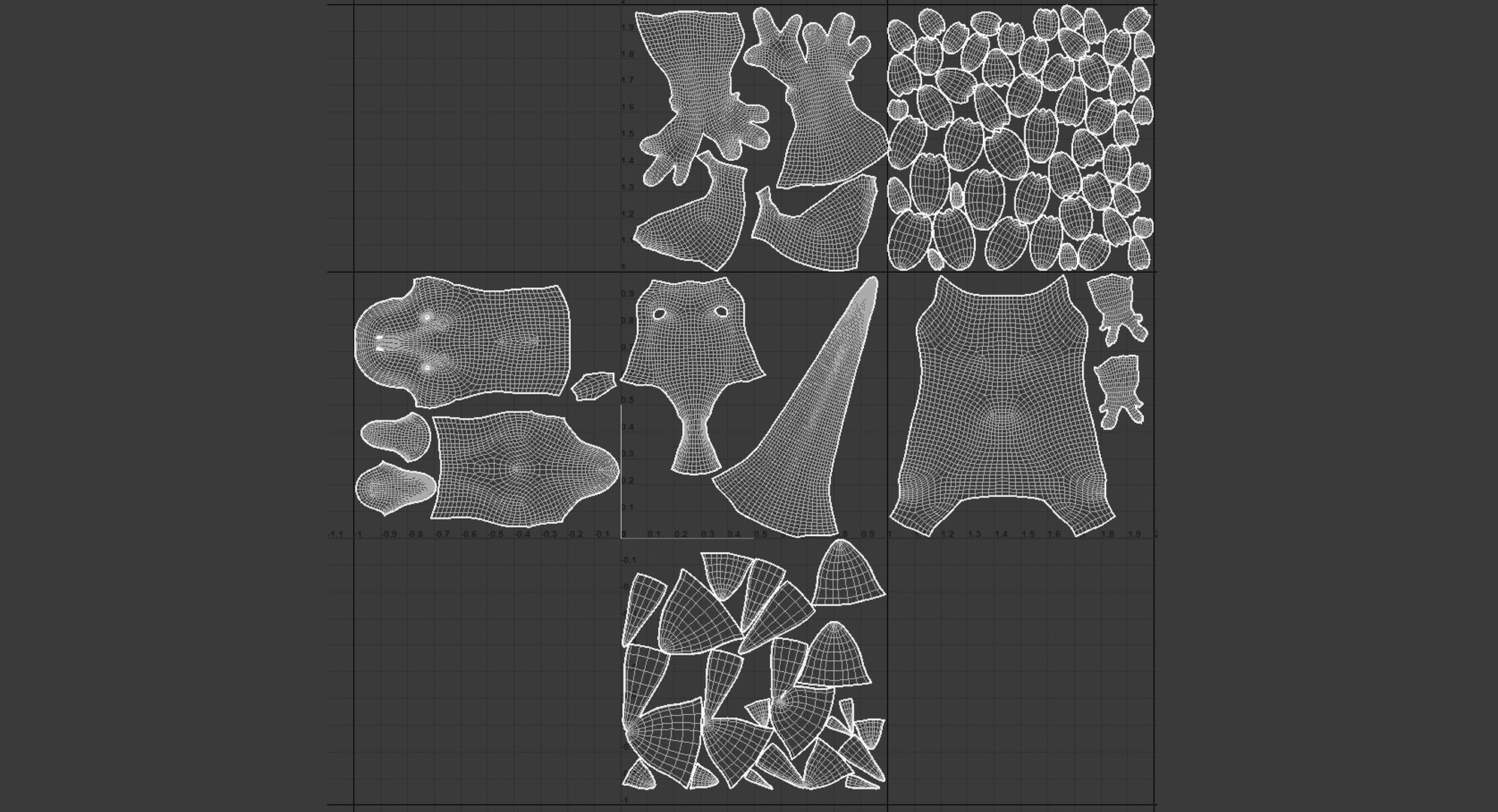 T-Rex 3D model t - rex dinosaur Low-poly 3D model_7