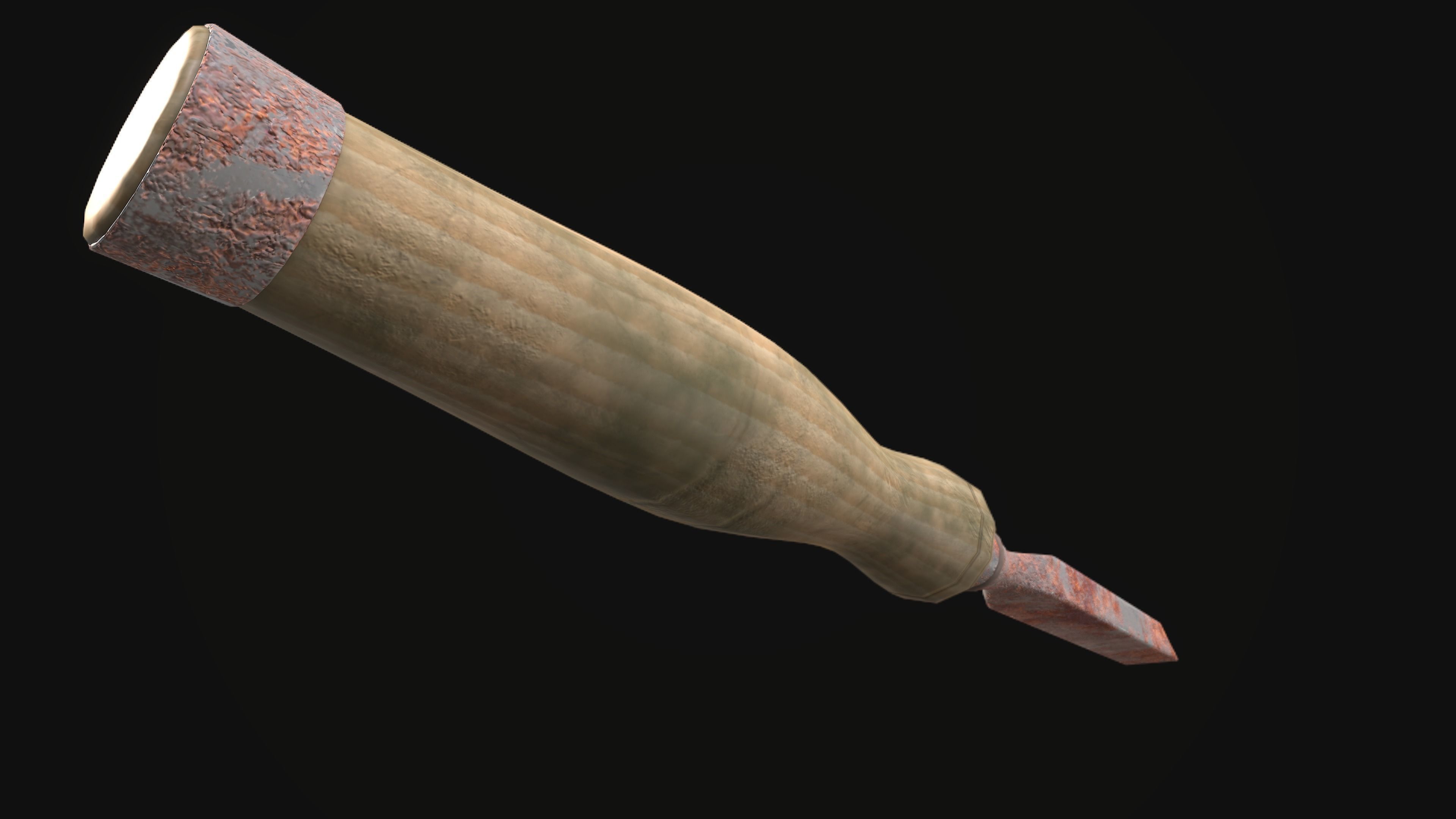 Chisel Gameready New Old Very Old Low-poly 3D model_16