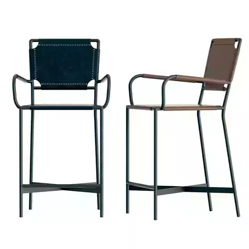 Crate and Barrel - Laredo Counter Stool 3D model