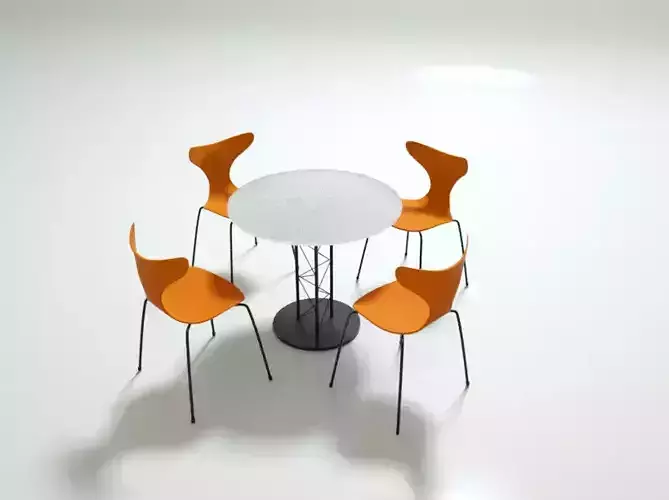 Table and chairs