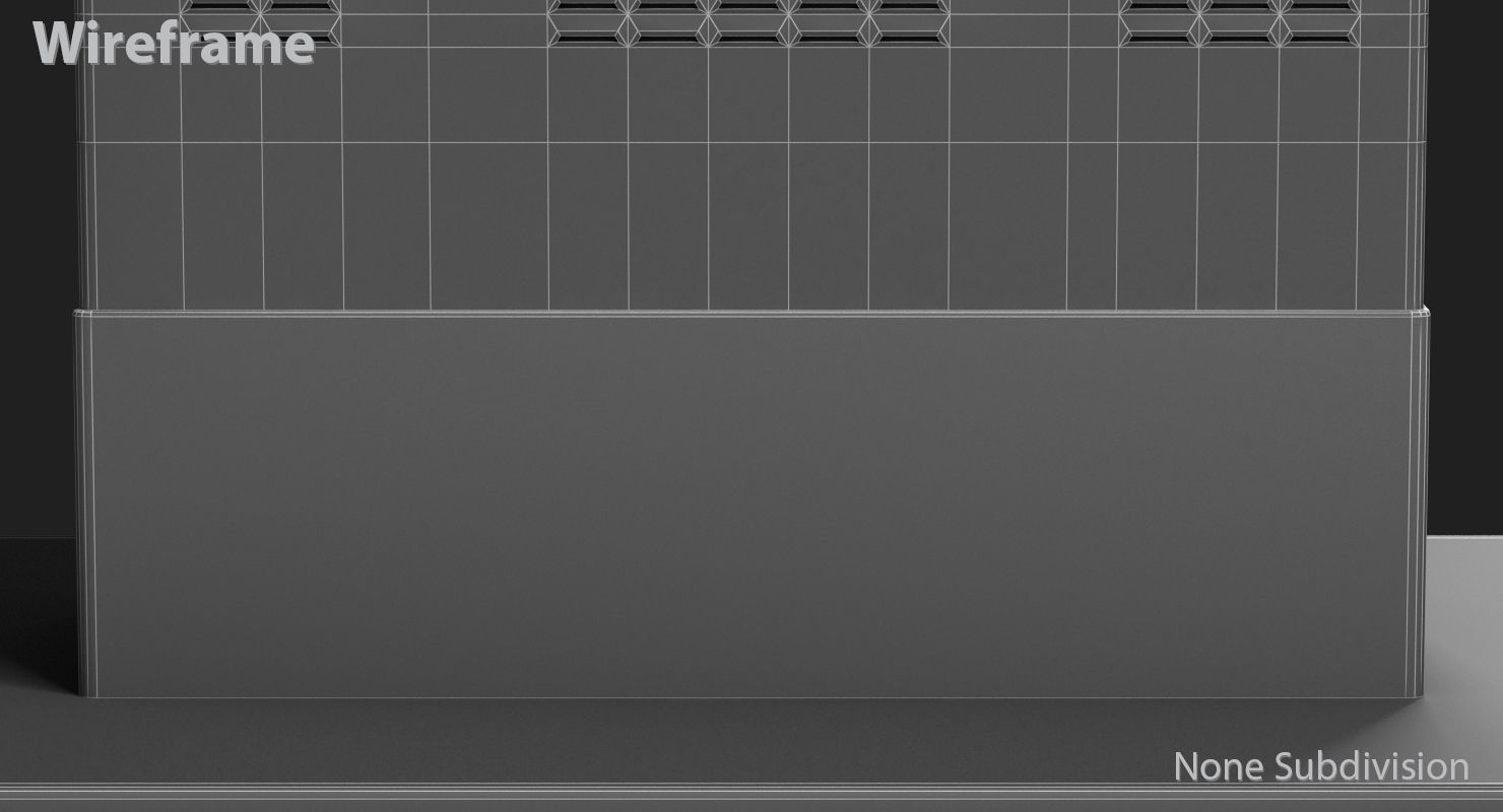 Electric Box Low-poly 3D model_23