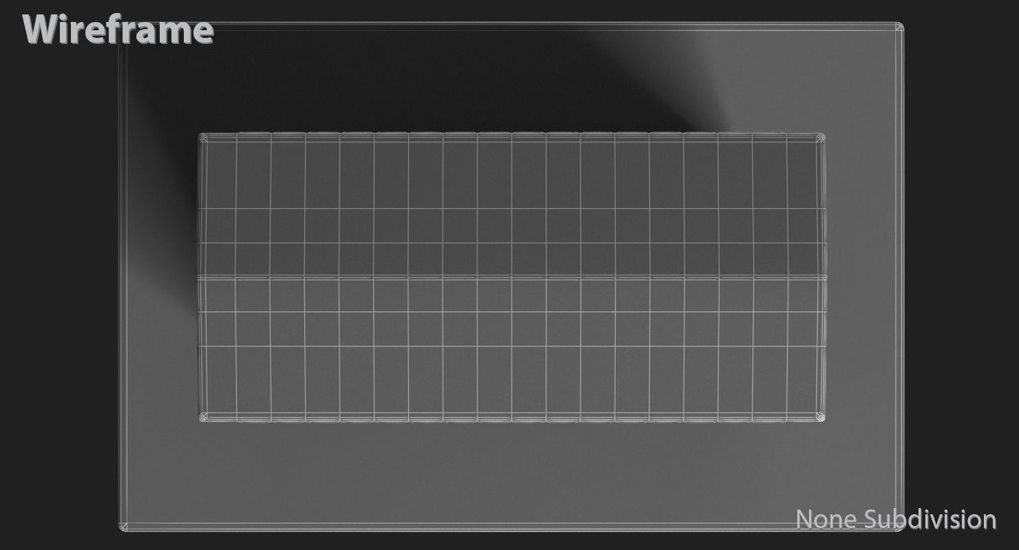 Electric Box Low-poly 3D model_20