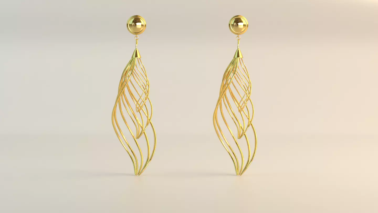 Ear Rings 3D model