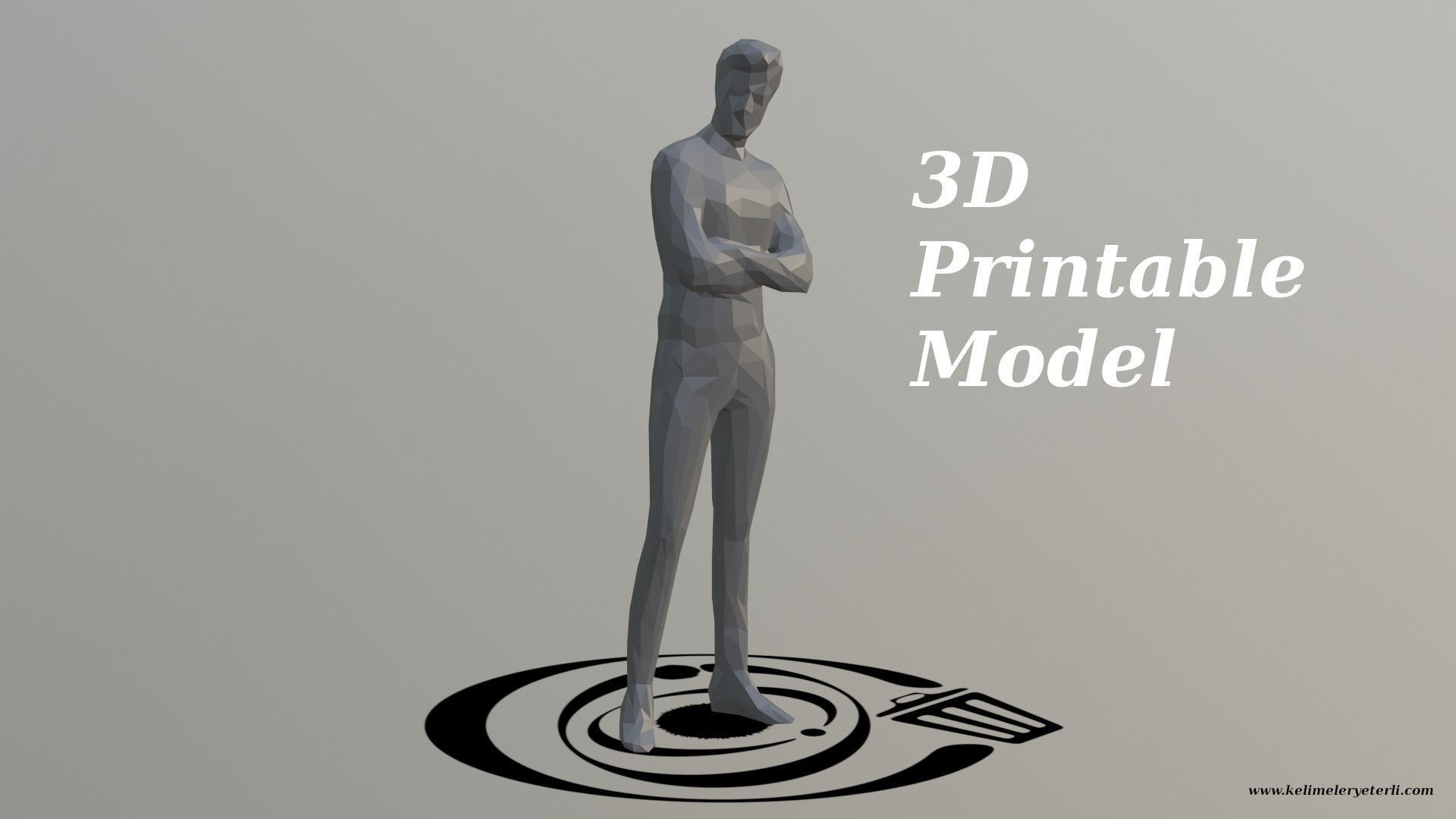 Human 021 LP R Low-poly 3D model_4