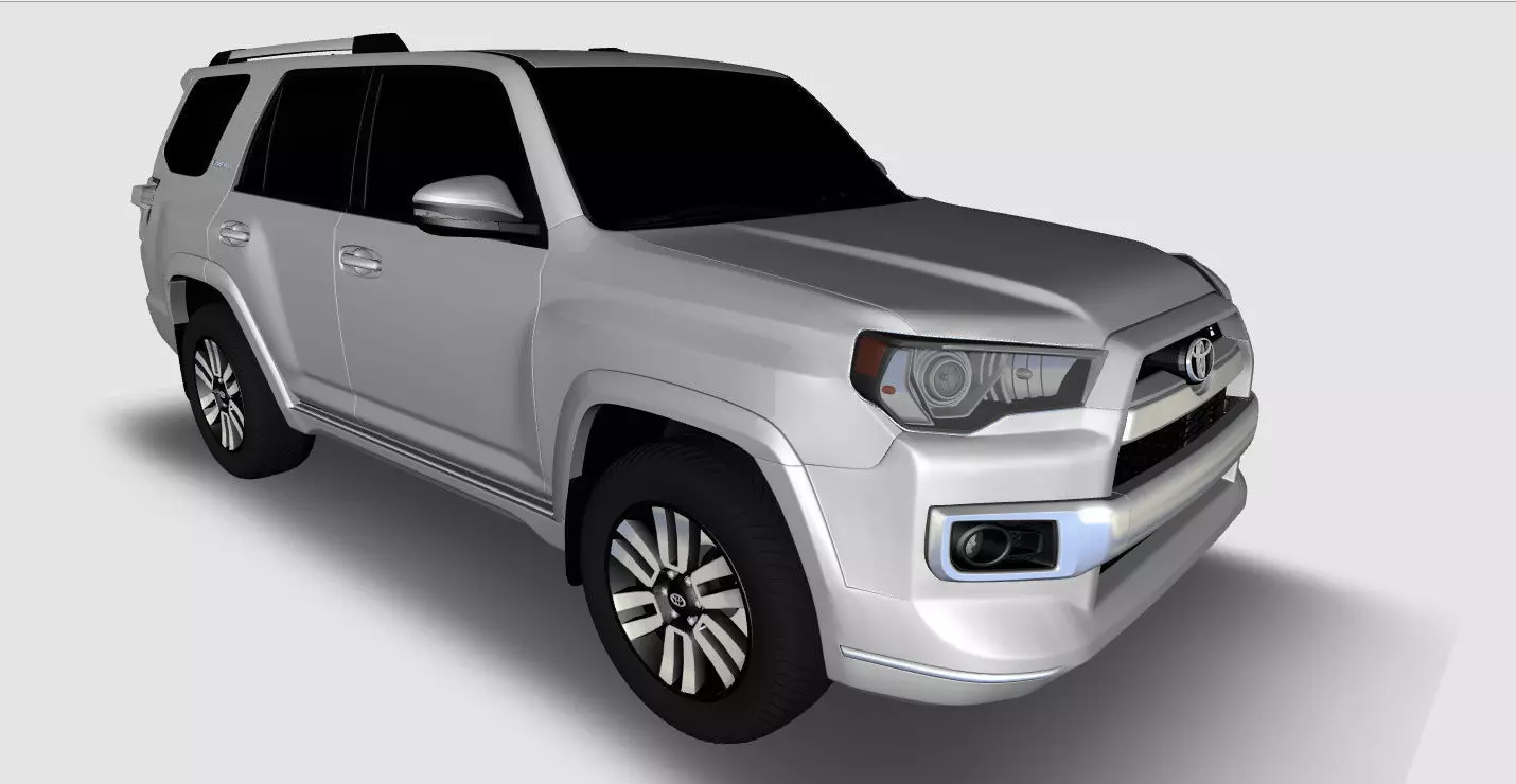 Toyota 4Runner Limited 2014 3D model | CGTrader