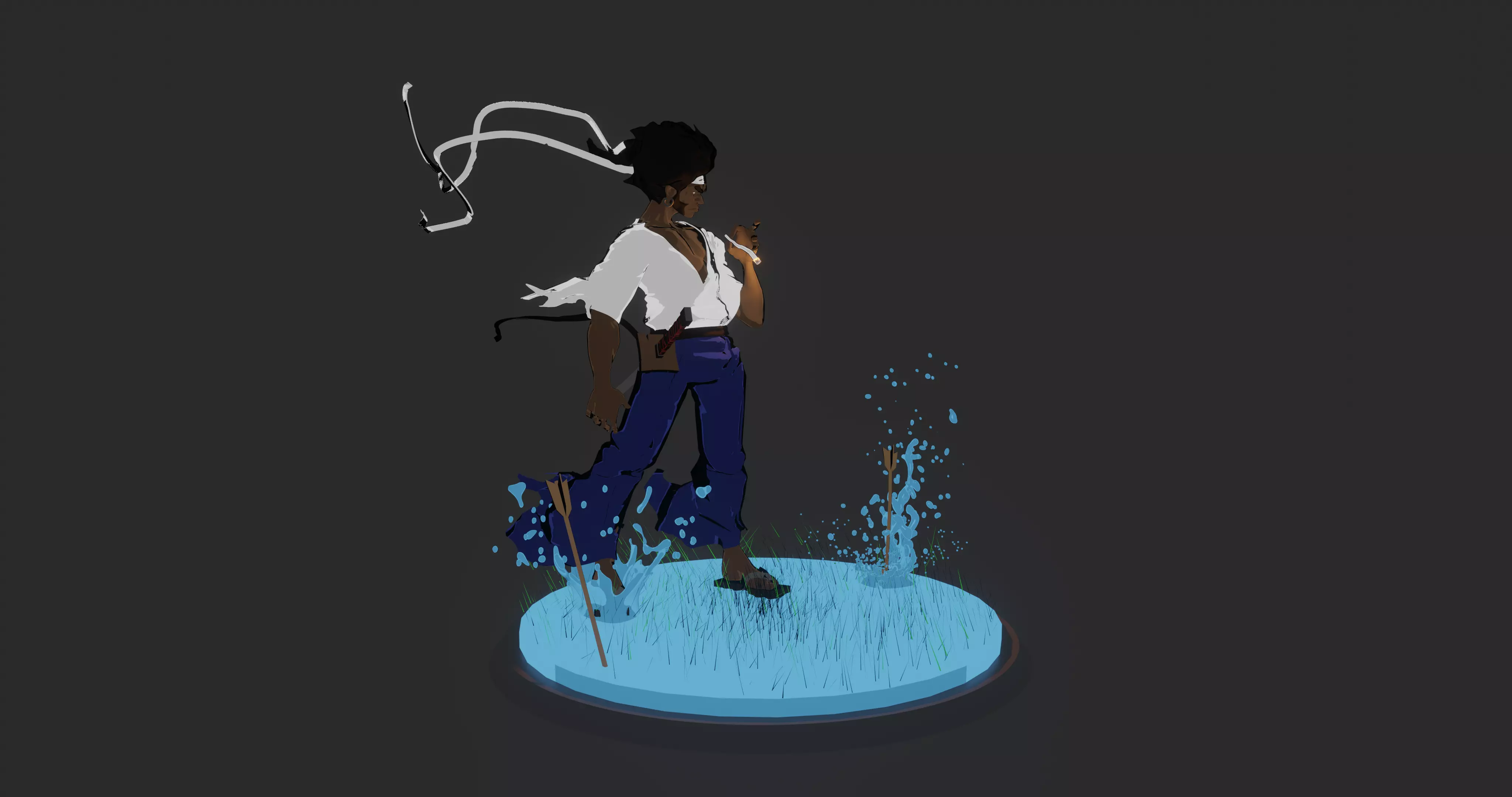 afro samurai Free 3D model