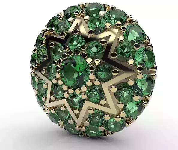 Earrings Star and Hearts