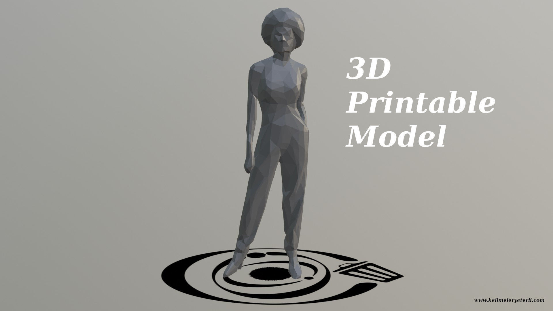 Human 023 LP R Low-poly 3D model_4