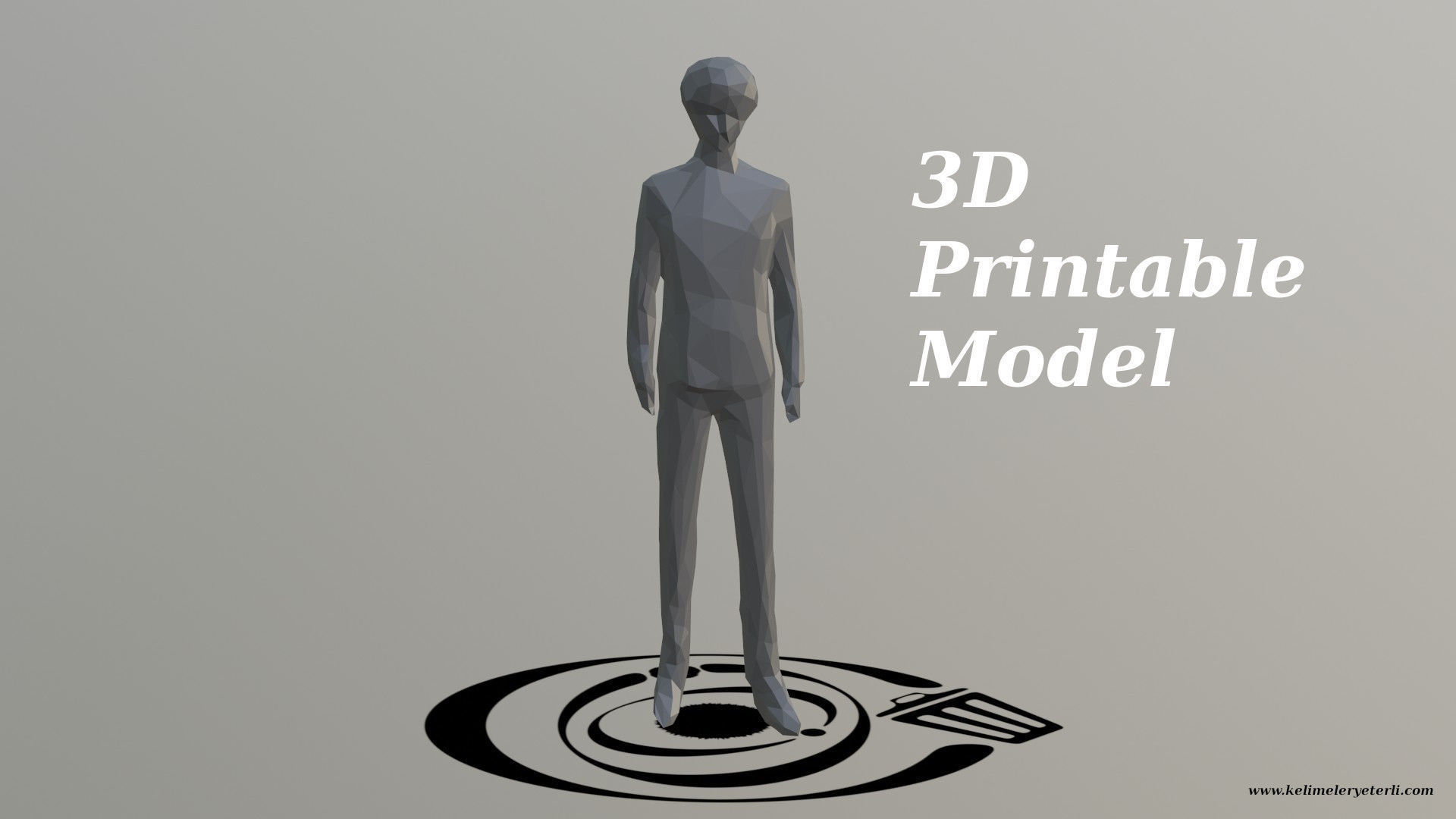 Human 024 LP R Low-poly 3D model_4