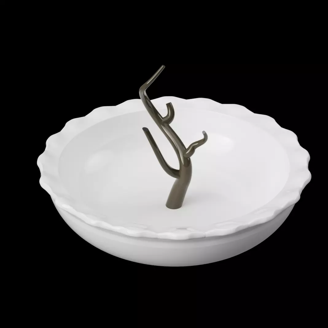 Jewelry Holder for rings 3D print model_0