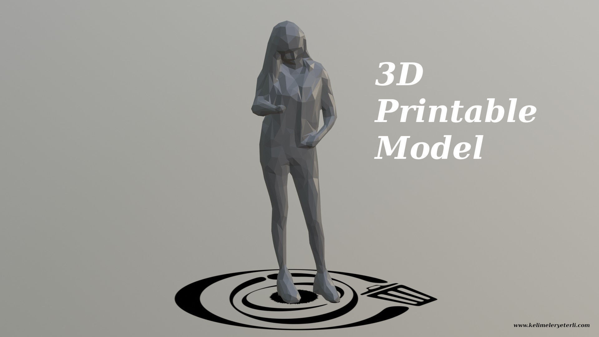 Human 026 LP R Low-poly 3D model_4