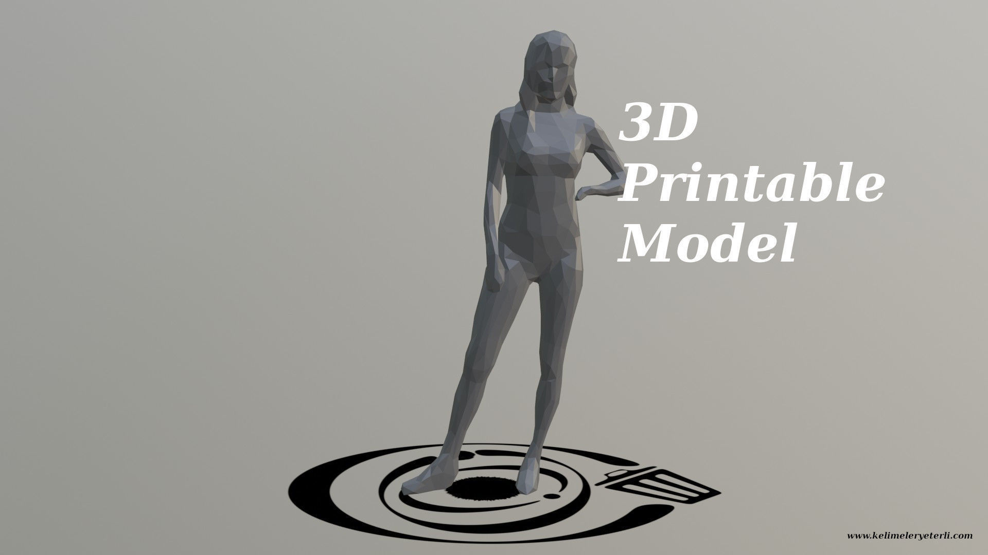 Human 028 LP R Low-poly 3D model_4