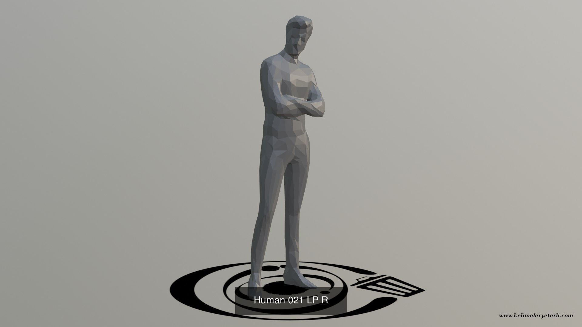 Low Poly People Pack 003 - 10 Pieces R 3D Model Collection_3