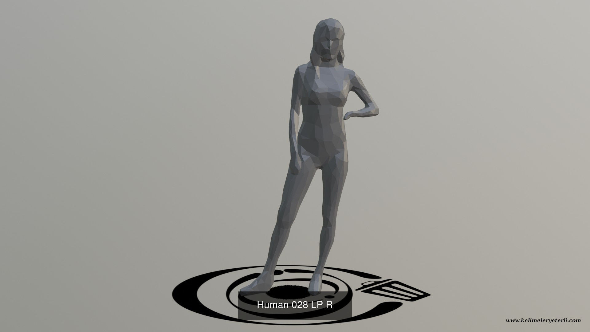 Low Poly People Pack 003 - 10 Pieces R 3D Model Collection_10