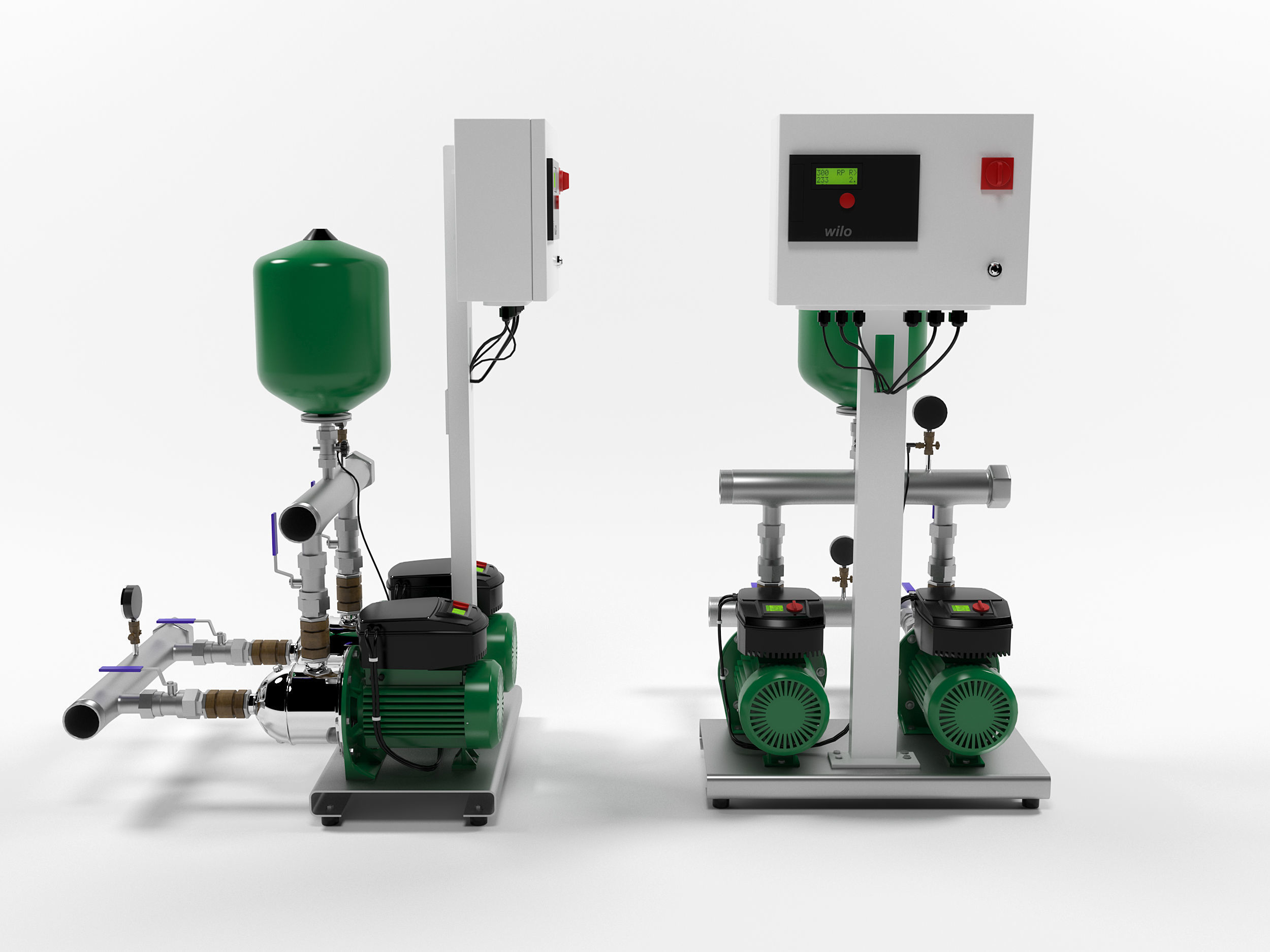 Wilo Comfort-Vario COR2-MHIE205 pump station