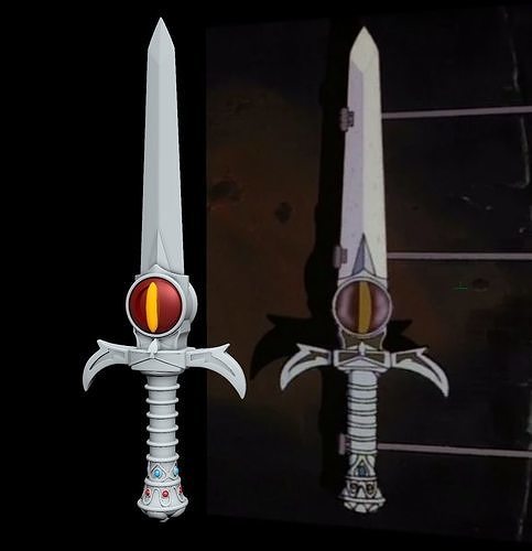 Sword of Omens - dagger 3D print model