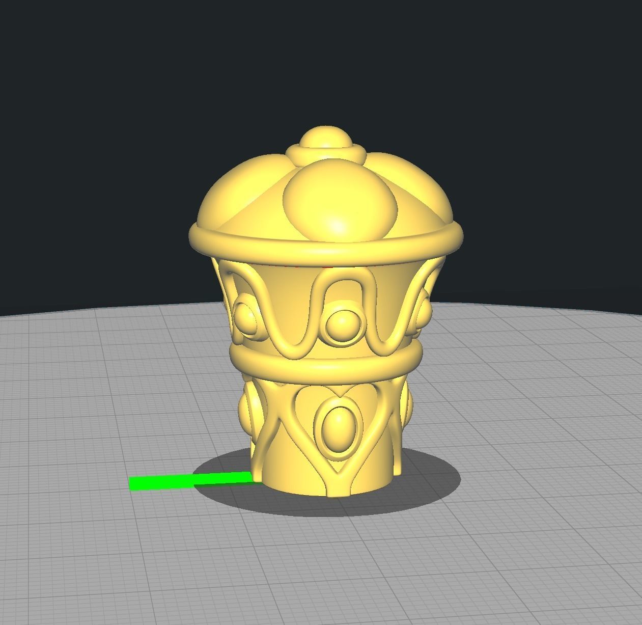 Sword of Omens - dagger 3D print model_8