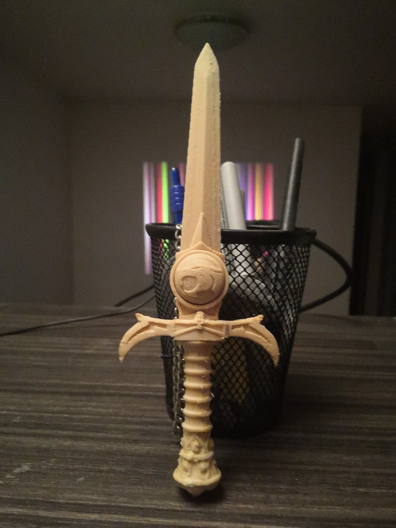 Sword of Omens - dagger 3D print model_1