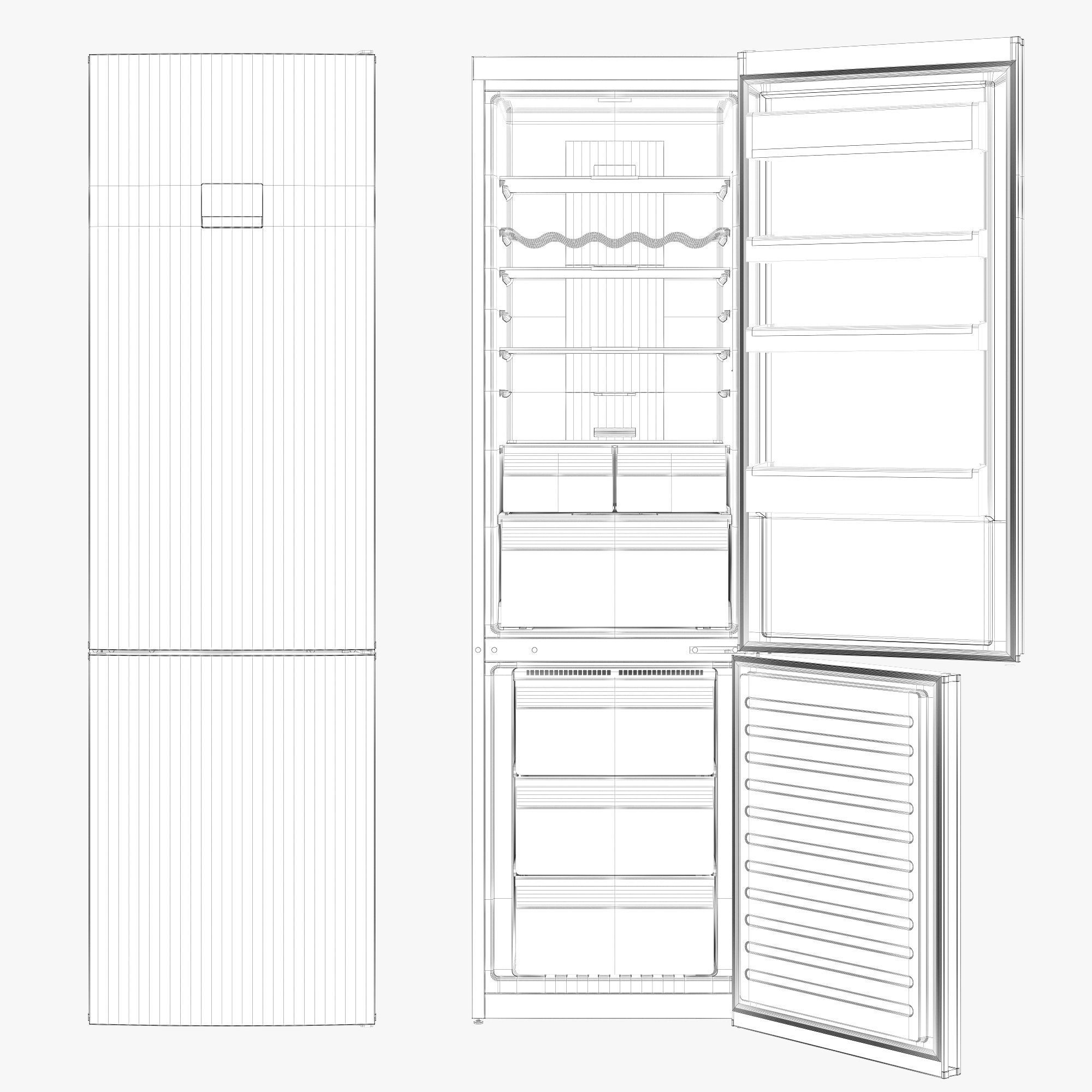 bosch series 8 kitchen appliances set 3D model_29