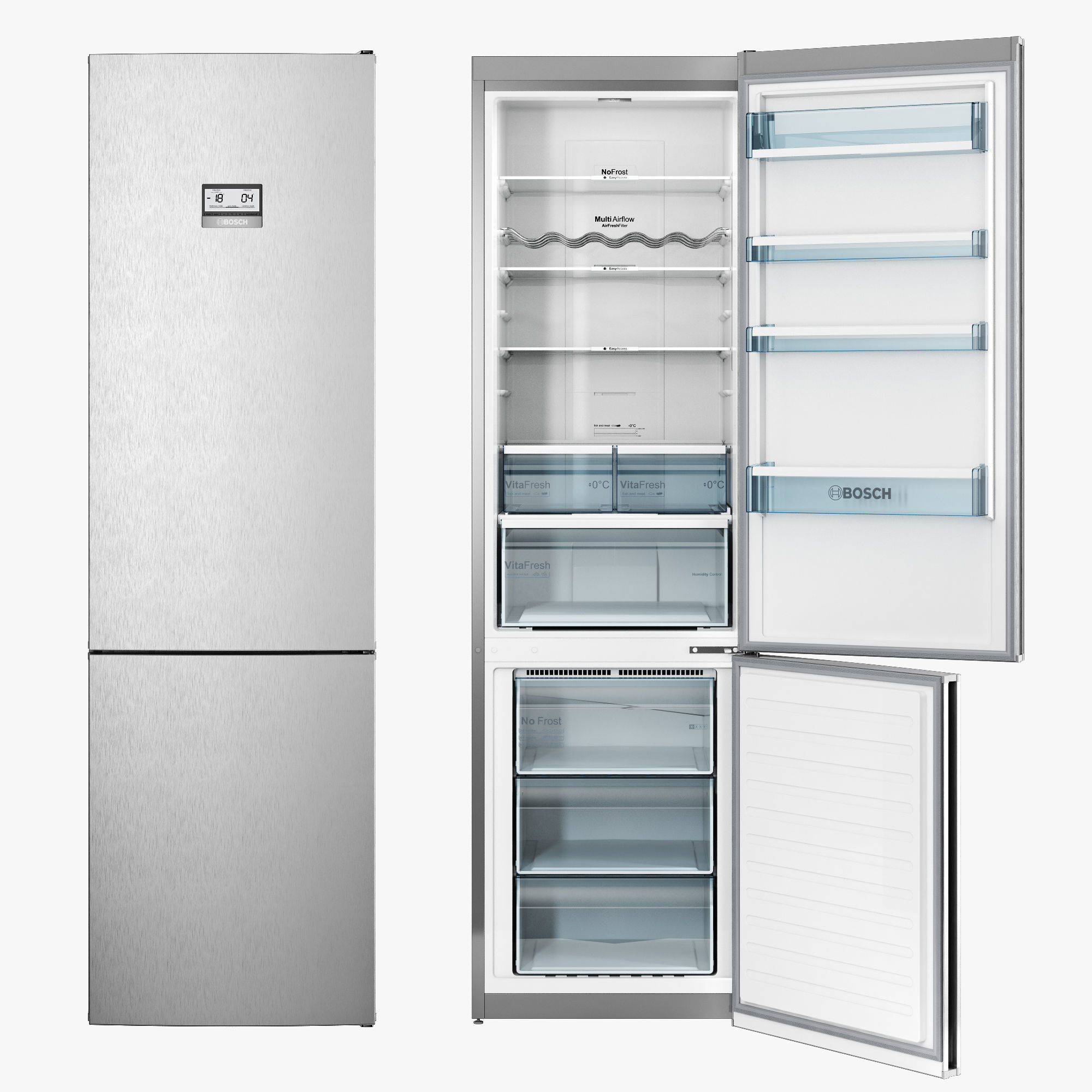 bosch series 8 kitchen appliances set 3D model_13