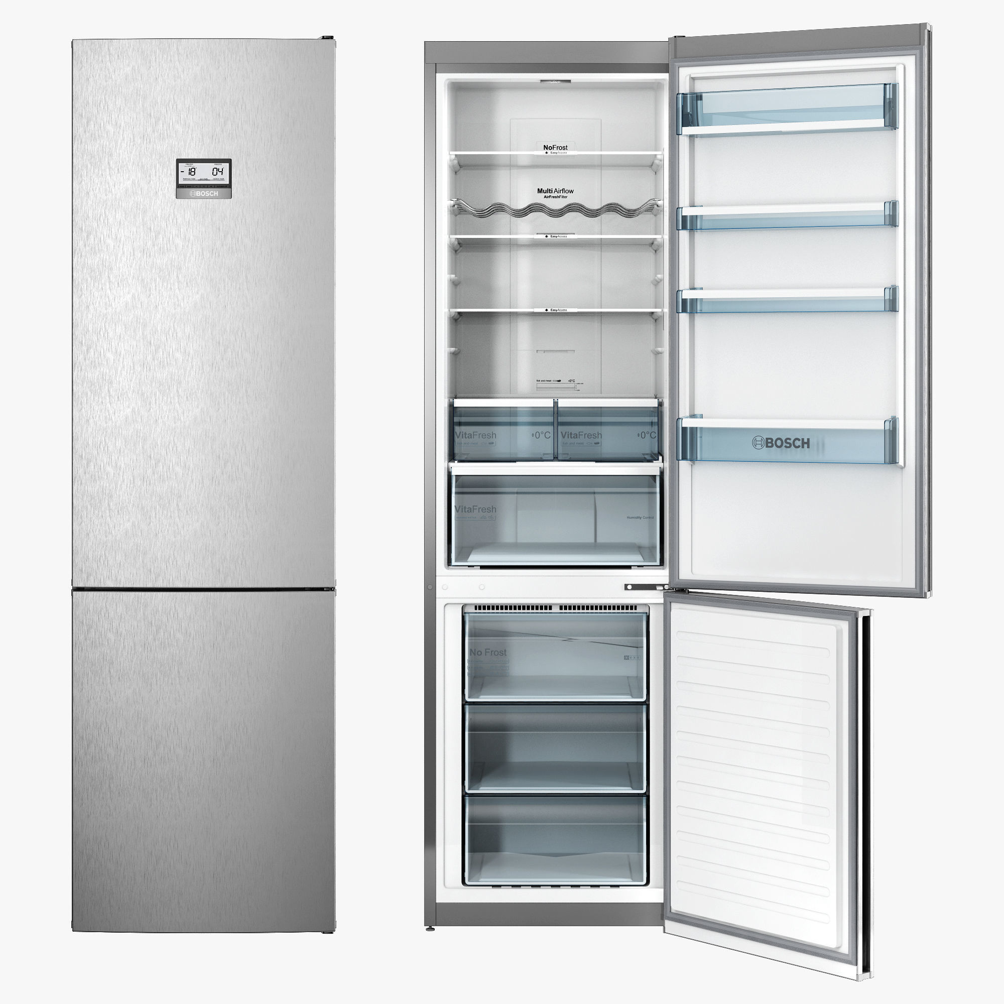 bosch series 8 kitchen appliances set 3D model_3