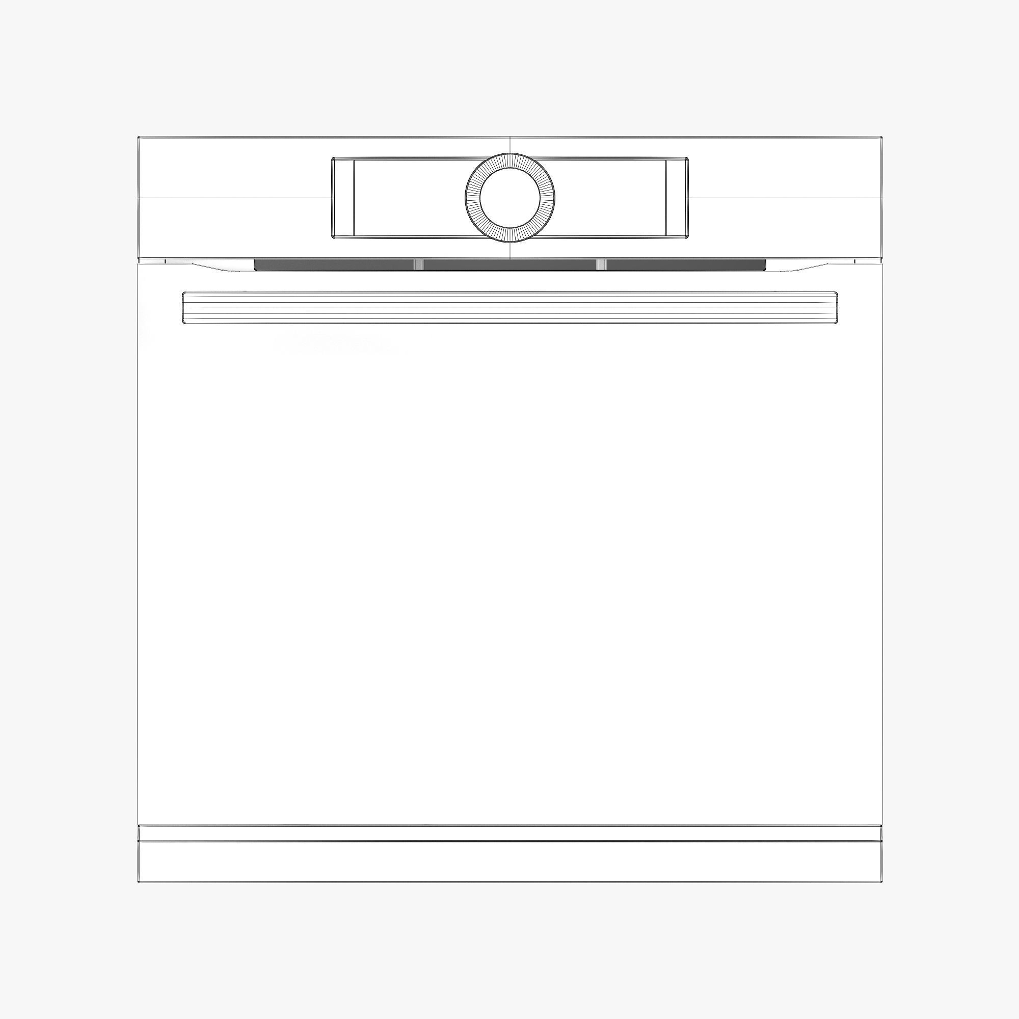 bosch series 8 kitchen appliances set 3D model_26