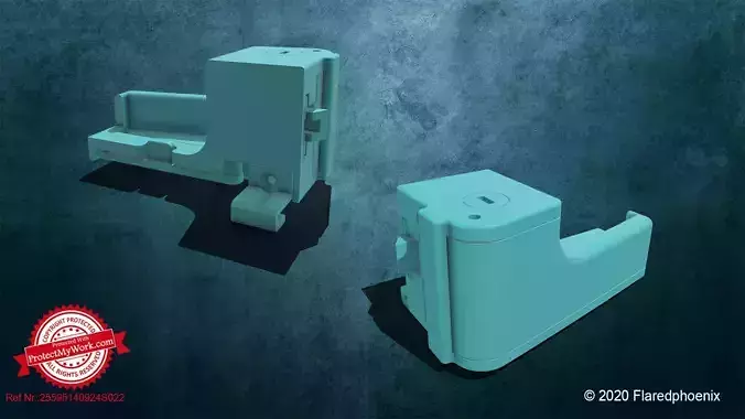 Webasto fridge handle 3D print model