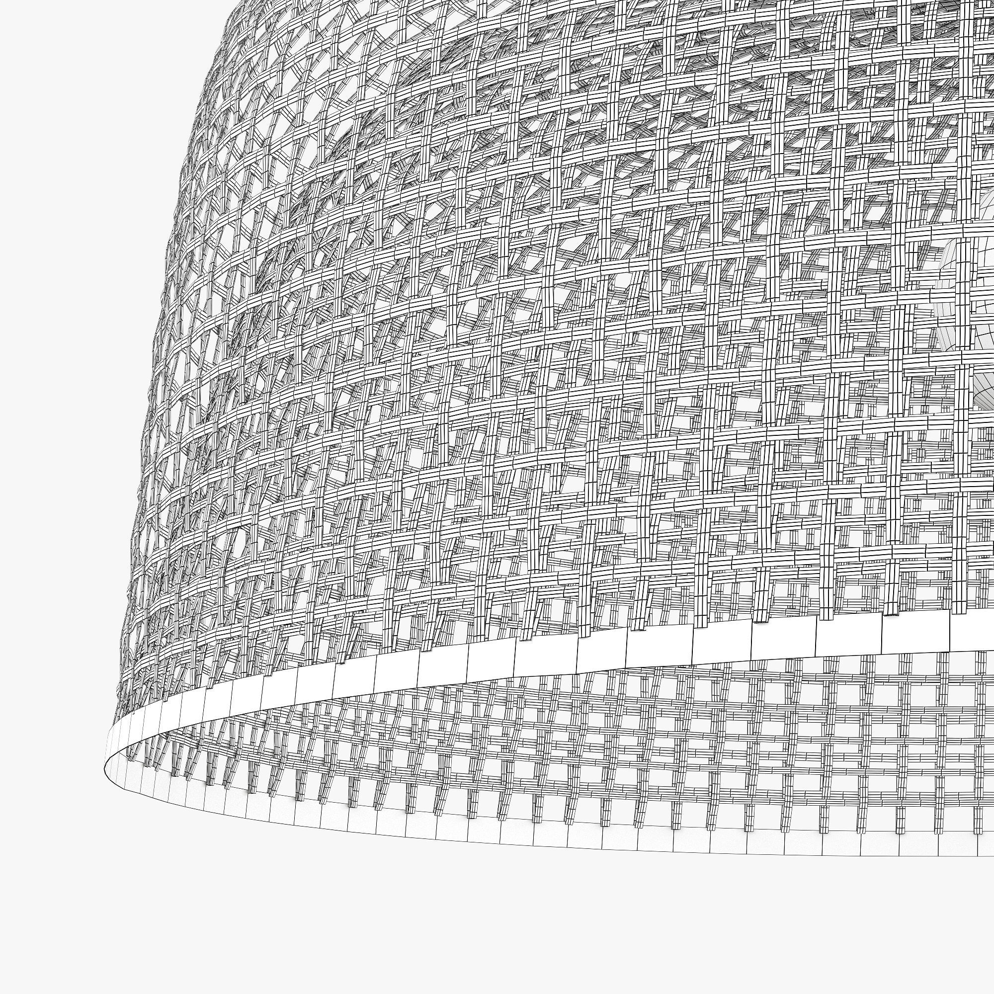 ay illuminate rattan lamp set 3D model_11