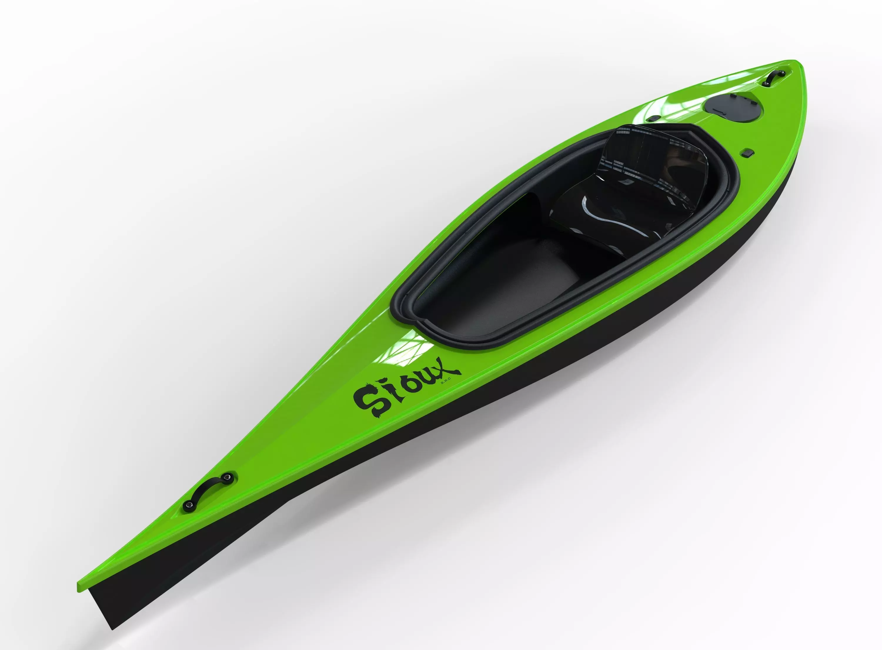 Sport Kayak  3D model_0