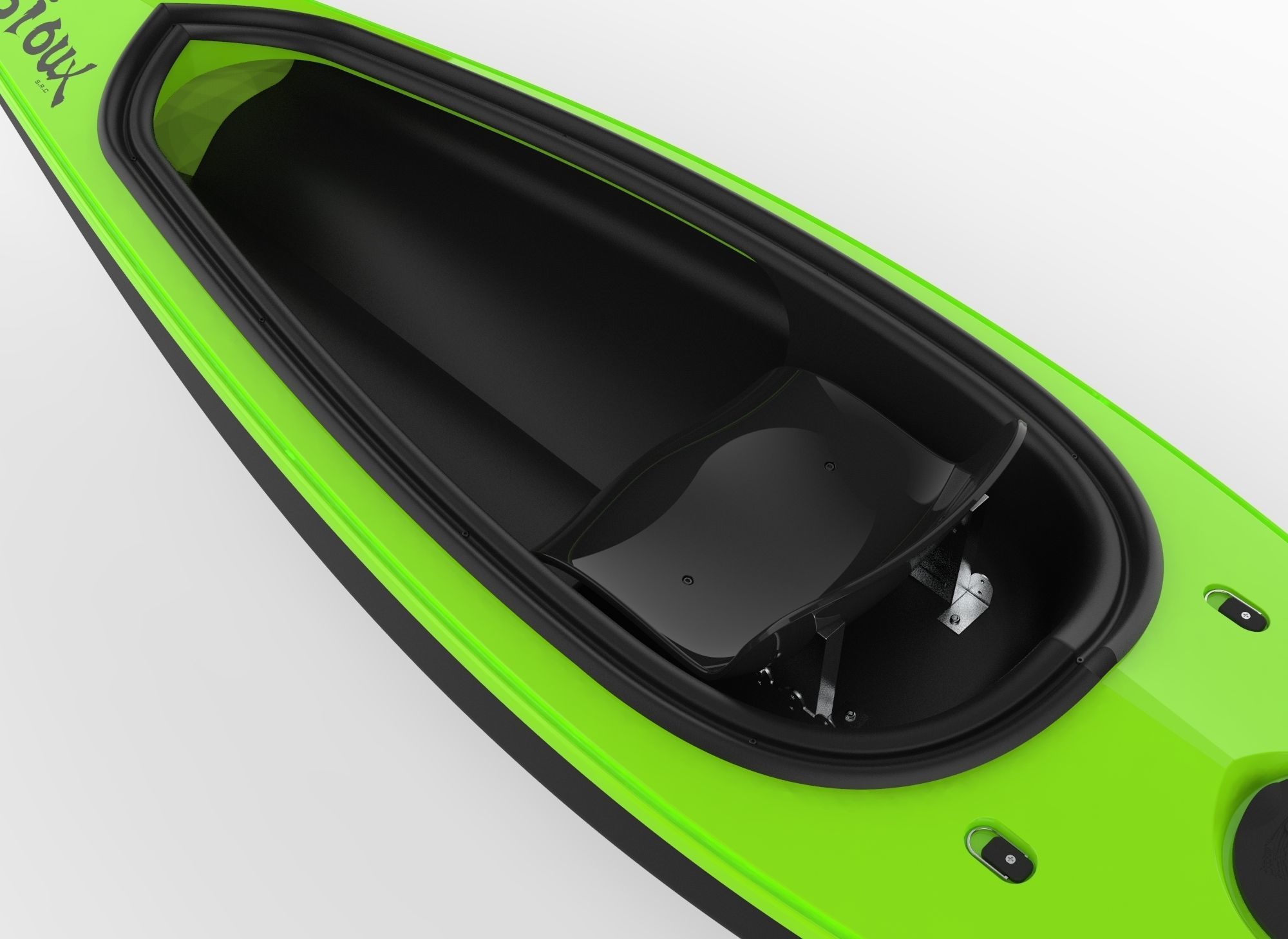 Sport Kayak  3D model_5