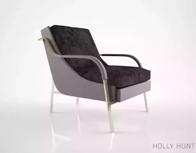 Holly Hunt Harlow Lounge Chair 3D model